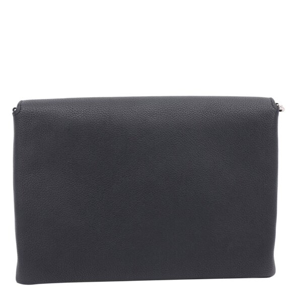 Louis Vuitton  Mylockme Leather Chain Crossbody Bag Black - Picture 4 of 12